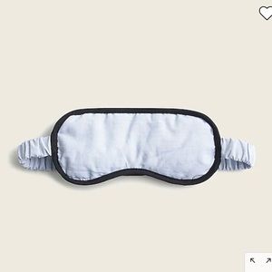 New in box! J CREW eye mask in cotton poplin